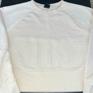 Nike cropped sweatshirt